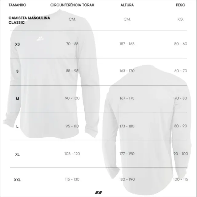 CLASSIC UV, Camiseta Masculina Manga Longa - Imagem 7