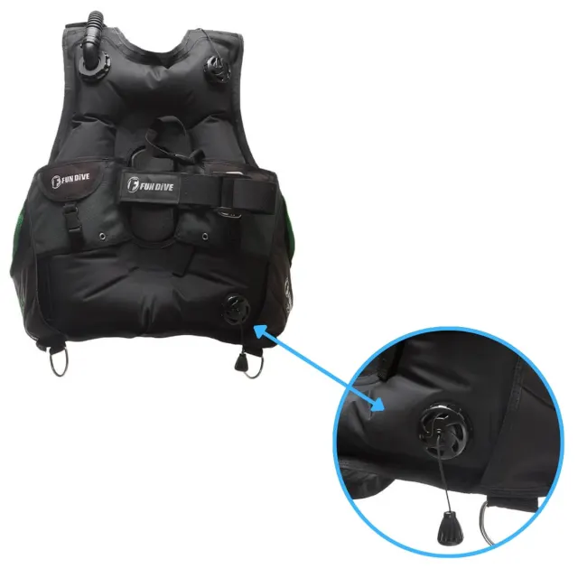 Válvula de Alívio Original para Colete BCD Fun Dive Thor e Excel - Imagem 3