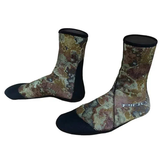 Meia Pino Grouper Camuflada em Neoprene Open Cell 3mm com Powertex - Imagem 5