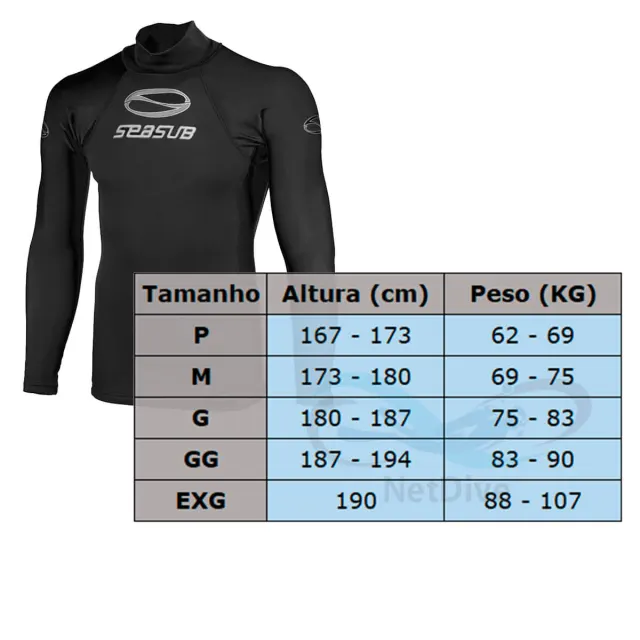 CAMISETA JERSEY JERSEY, Manga longa 1,5 mm - Imagem 3