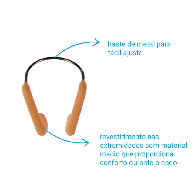 Protetor Nasal de Natação Cetus Clip Nose - Imagem 2