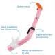 KIT KOY MIDI, Conjunto Máscara Snorkel Infantil - Miniatura 4