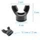 BOCAL , Bocal Borracha Snorkel Regulador - Miniatura 3