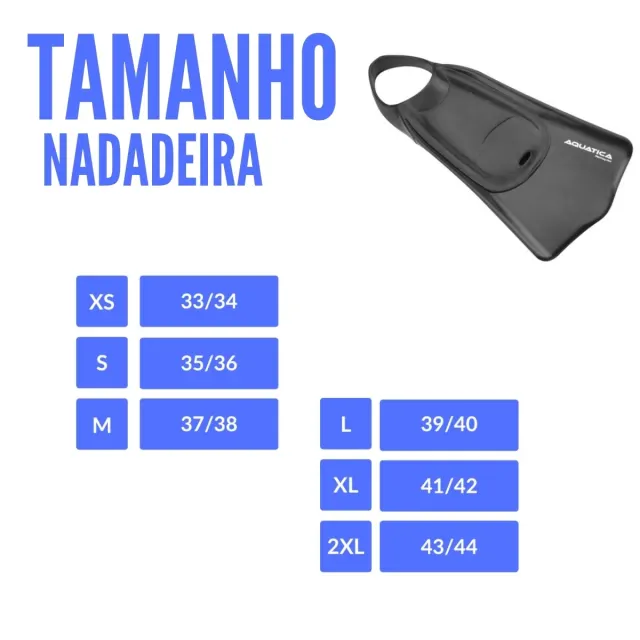 KIT PHANTER, AQUATICA e SC-01, Óculos, Touca e Nadadeira de Natação - Imagem 4