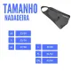 KIT PHANTER, AQUATICA e SC-01, Óculos, Touca e Nadadeira de Natação - Miniatura 4