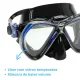 Máscara de Mergulho Onix Fun Dive em Silicone com Lentes de Vidro Temperado - Miniatura 4