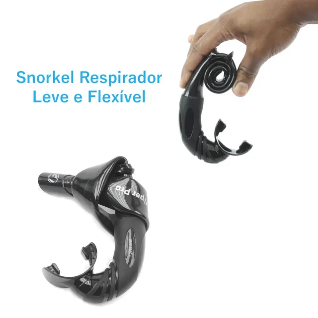 KIT VIPER PRO, Máscara Snorkel Flexível - Imagem 2