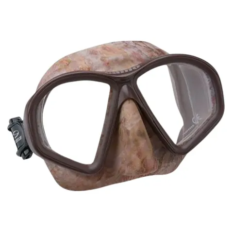 Máscara de Mergulho Camuflada Seasub Camo em Silicone para Pesca Sub