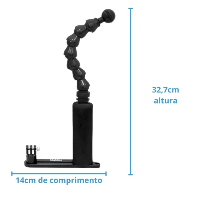 FLEXISINGLEARM, Suporte com Haste flexivel de 7" Lanterna - Imagem 2