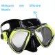 Máscara de Mergulho Onix Fun Dive em Silicone com Lentes de Vidro Temperado - Miniatura 6