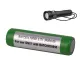 Bateria 18650 Recarregável BigBlue 3400mAh para Lanterna de Mergulho - Miniatura 1