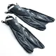 Nadadeira Fun Dive Tropic Pé Aberto para Mergulho, Snorkeling e Esportes Aquáticos - Miniatura 6