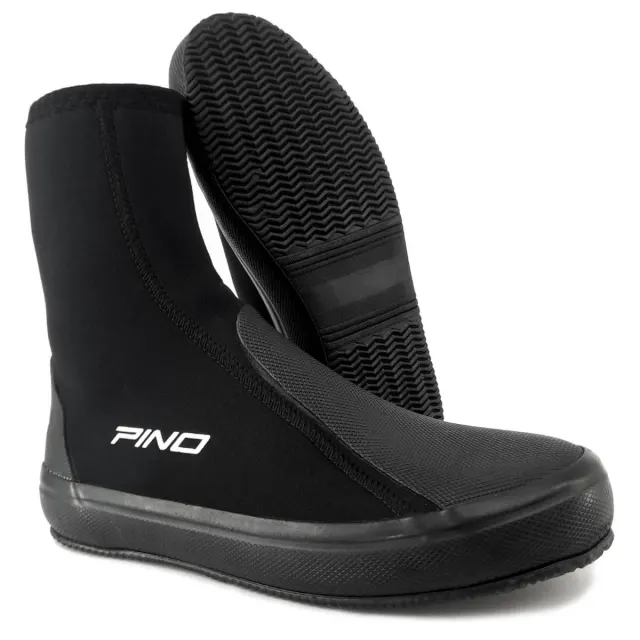 Bota de Mergulho Pino Neoprene 5mm · Zíper YKK e Sola Vulcanizada Antiderrapante - Imagem 1