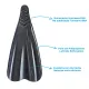 Nadadeira Pé Fechado Fun Dive Speed · Pala em Polipropileno para Apneia e Pesca Sub - Miniatura 3