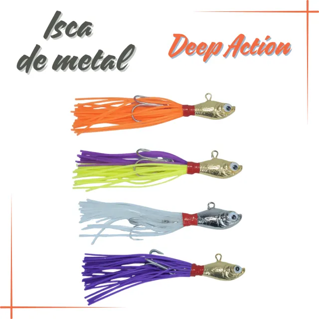DEEP ACTION, Isca Artificial 18g - Imagem 5