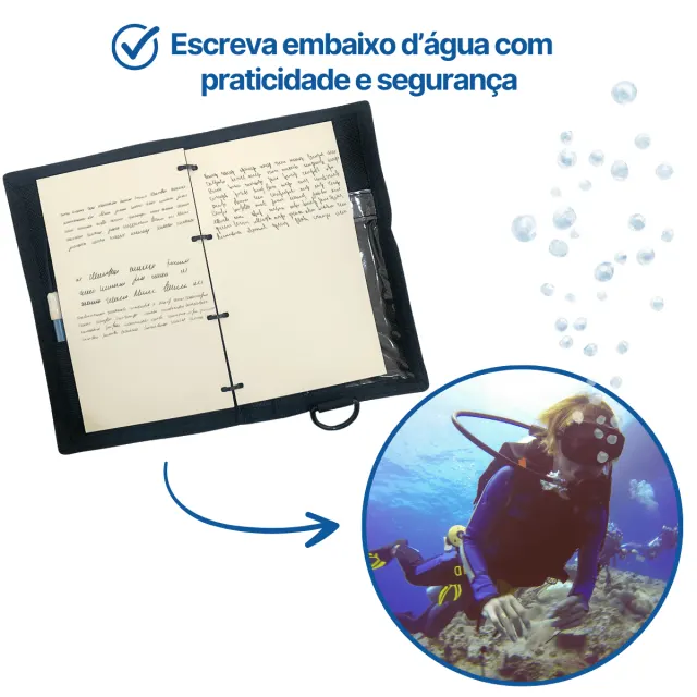 WETNOTES, Agenda sub 30 páginas escrita em baixo da agua - Imagem 3