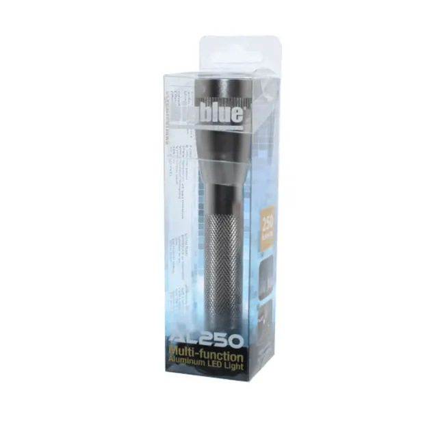 AL250, Lanterna 250 lumens Foco 8° acionado por pressão - Preto - Imagem 3