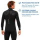 Roupa de Neoprene 7mm para Mergulho Fun Dive Neoflex Super Stretch - Miniatura 11