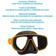 Máscara de Mergulho Seasub DUA com Lentes de Vidro Temperado e Ajuste Rápido - Miniatura 2