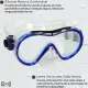 Máscara Fox Fun Dive · Lente Única em Silicone para Mergulho - Miniatura 10