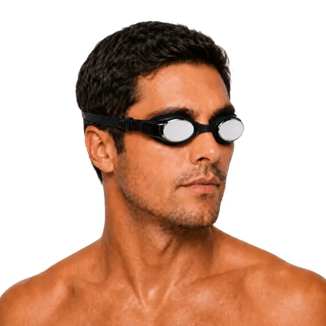 Óculos de Natação Adulto Excel Comet com Vedação em Silicone e Lentes em Policarbonato - Imagem 16