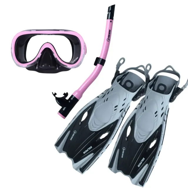 Kit de Mergulho Infantil Fun Dive: Máscara Búzios + Snorkel SK-03 + Nadadeira Dolphin - Imagem 19