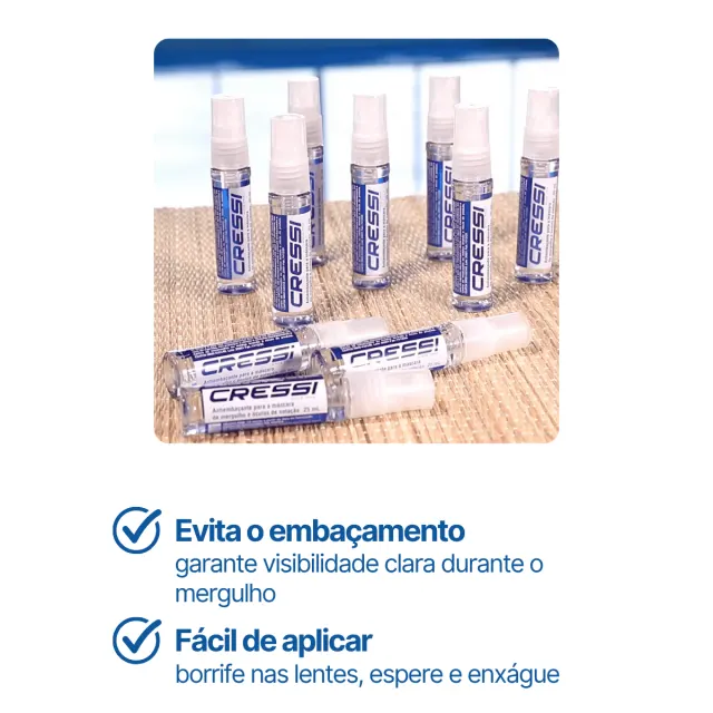OCEAN GOLD, Anti Fog Spray Antiembaçante - Imagem 2