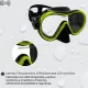 Máscara Fox Fun Dive · Lente Única em Silicone para Mergulho - Miniatura 8