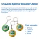 CHAVEIRO 3D, Spinner Bola Brasil - Miniatura 2