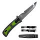 Faca de Mergulho K-02 Fun Dive Inox com Bainha - Miniatura 1