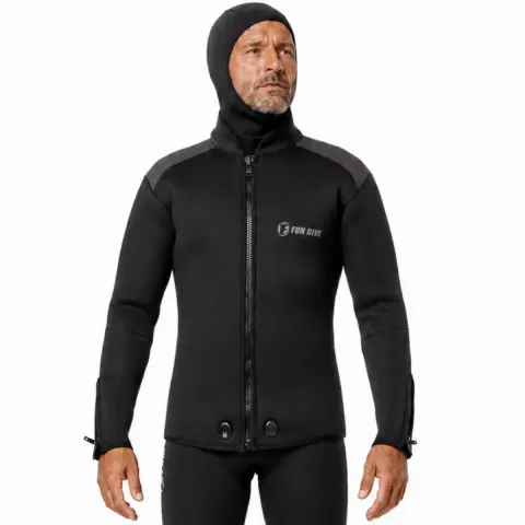 Roupa de Mergulho Fun Dive DUO 9mm · Macacão Jardineira Comercial e Garimpo
