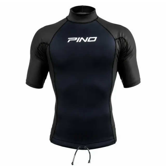 Camiseta Lycra Neoprene 2mm Pino Neo Flow UV50+ Manga Curta Masculina Surf Natação - Imagem 3