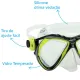 Kit Máscara Onix + Snorkel SK-09 Fun Dive em Silicone para Mergulho, Snorkeling e Pesca Submarina - Miniatura 21