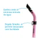 Kit Máscara Onix + Snorkel SK-09 Fun Dive em Silicone para Mergulho, Snorkeling e Pesca Submarina - Miniatura 17