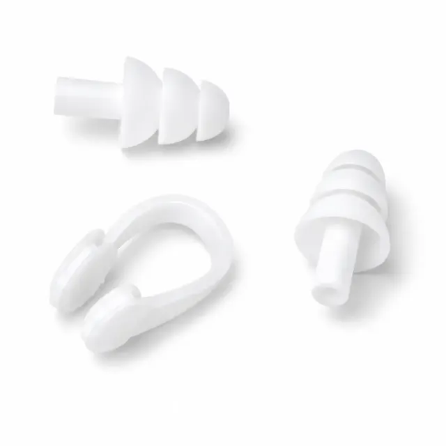 Kit Protetor de Ouvido e Nariz para Natação Fun Dive Excel em Silicone - Imagem 7