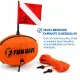 Boia de Mergulho Fun Dive BOIA-01R Redonda com Capa de Nylon e Cabo 20m - Miniatura 6