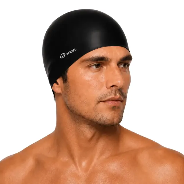 Kit Touca de Natação SC-01 com Protetor de Ouvido e Nariz Excel | Silicone para Piscina - Imagem 21