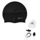 Kit Touca de Natação SC-01 com Protetor de Ouvido e Nariz Excel | Silicone para Piscina - Miniatura 20