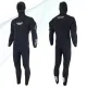 Roupa de Mergulho Semi Seca Patagonic 7mm Pino - Neoprene com Zíper Seco YKK e Capuz - Miniatura 8