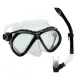 Kit Máscara Fun Dive Onix com Snorkel SK-07, Válvula e Quebra-Onda - Miniatura 1