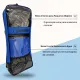 Mochila Drenante Slim Fun Dive BG-01 para Mergulho e Natação — Azul/Preto - Miniatura 3