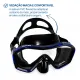 Kit Máscara Rio + Snorkel SK-05 ECO Fun Dive para Mergulho e Snorkeling - Miniatura 11