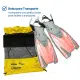 Kit de Mergulho Infantil Fun Dive: Máscara Búzios + Snorkel SK-03 + Nadadeira Dolphin - Miniatura 29