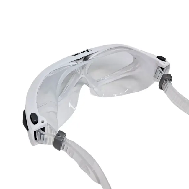 Óculos Jet Ski Winder Acqua - Máscara Náutica em Silicone Duas Lentes Preto - Imagem 4