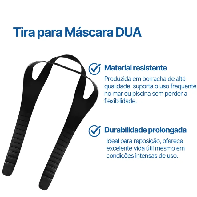TIRA DUA, Tira de Borracha máscara DUA - Imagem 2