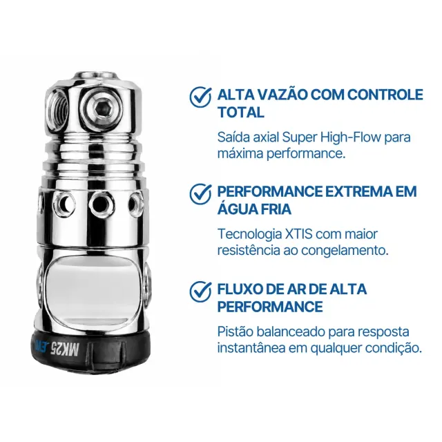 Primeiro Estágio Scubapro MK25 EVO DIN — Regulador de Mergulho Balanceado para Água Fria - Imagem 2