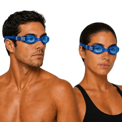 Óculos de Natação Adulto Excel Comet com Vedação em Silicone e Lentes em Policarbonato