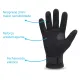 Luva de Mergulho Neoprene 3mm Fun Dive G-03 com Palma e Dedos em Amara - Miniatura 4