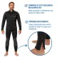 Roupa de Mergulho Fun Dive DUO 9mm · Macacão Jardineira Comercial e Garimpo - Miniatura 3