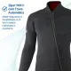 Roupa de Mergulho Comercial Pino Atlas 5mm — Conjunto Jaqueta com Capuz e Jardineira - Miniatura 2